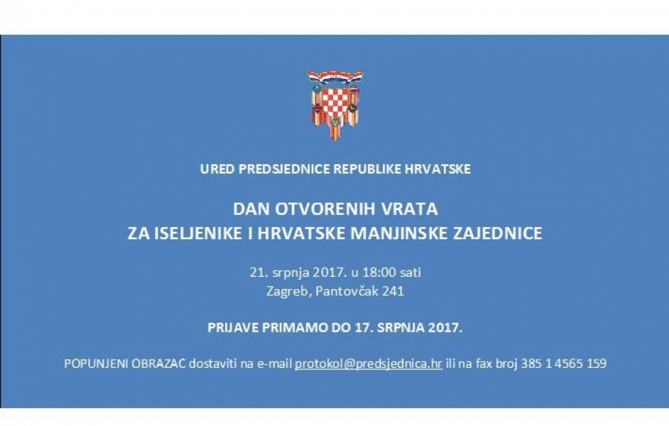 Središnji Državni Ured Za Hrvate Izvan Republike Hrvatske - OBAVIJEST ...